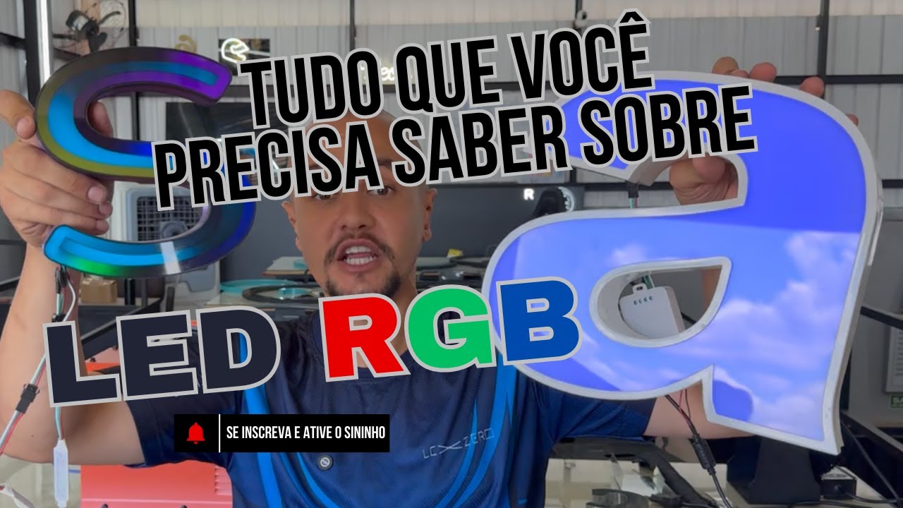 LED RGB PARA LETRAS CAIXA: CONTROLADORAS, INSTALAÇÃO E ERROS QUE NINGUÉM TE CONTA