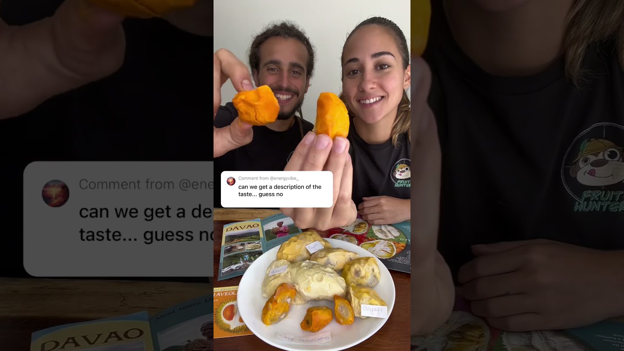 Rare Durian Taste Testing | Orange Graveolens 🧡#yearofthedurian
