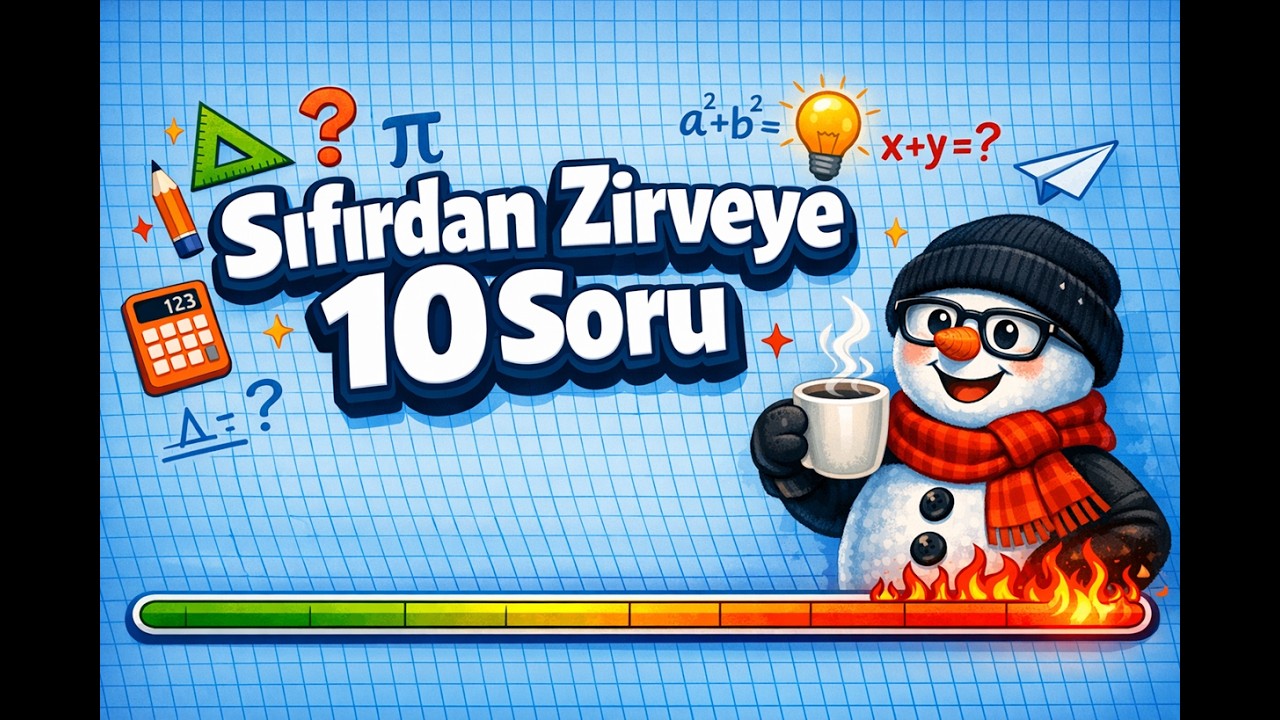 10 Soruda Sayı Problemleri | Isınma, Orta ve Final Seviye! 🔥