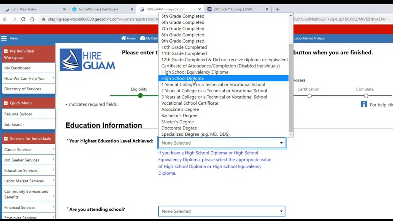 Tutorial: Guam's PUA Application Process and Weekly Certifications