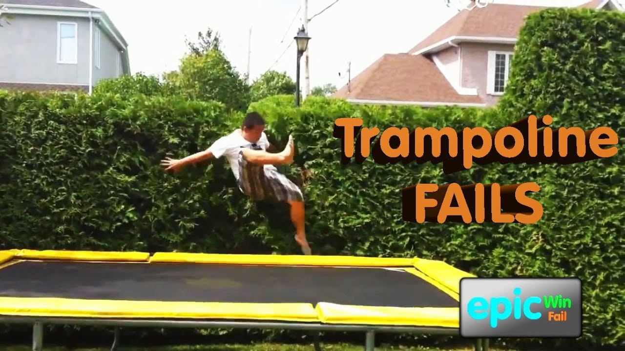 Epic Win/Fail HD Compilation - Best Trampoline Fails