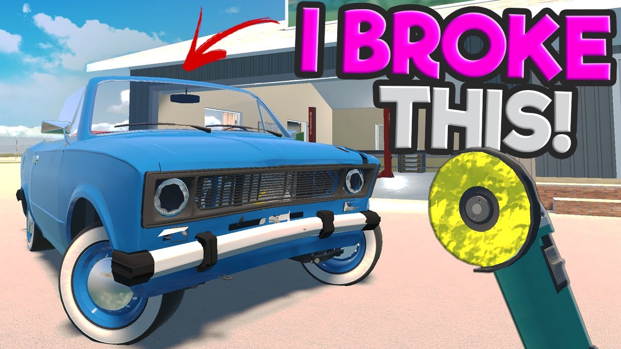 I Destroyed Customers Cars in This Car Mechanic Sim! (My Garage)