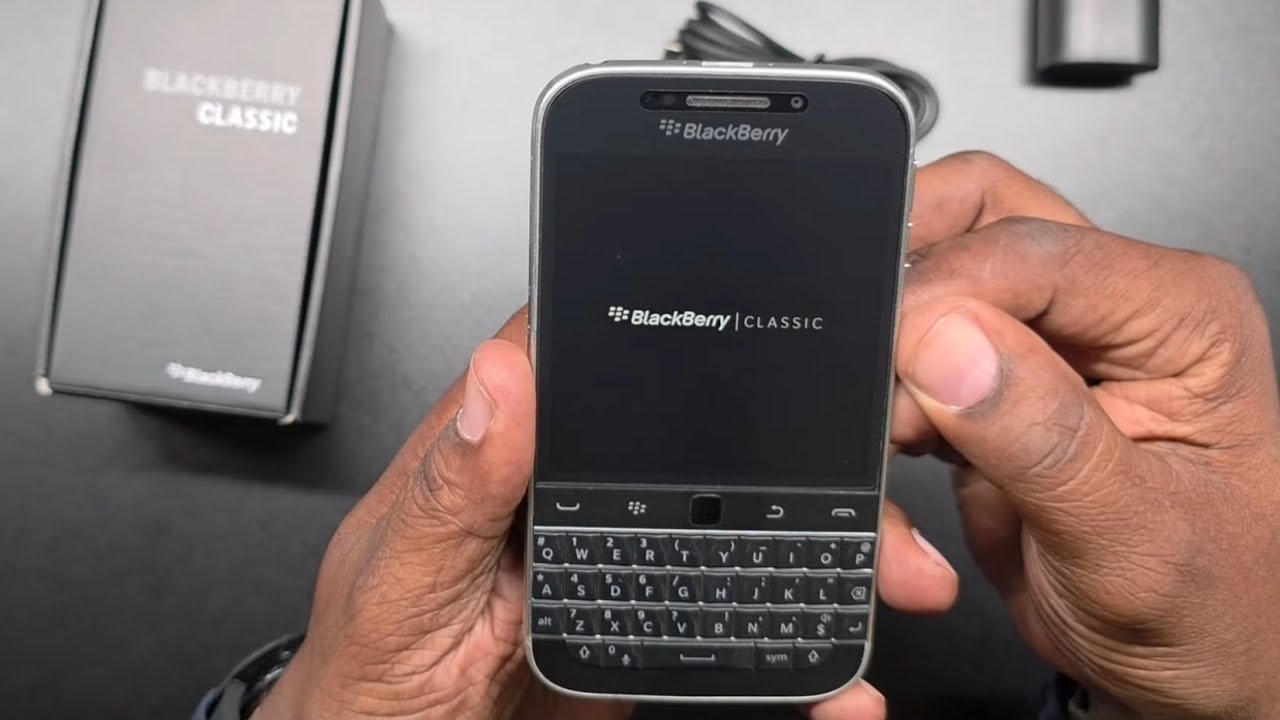 Blackberry Classic 2025 (Open Box Mint Condition)