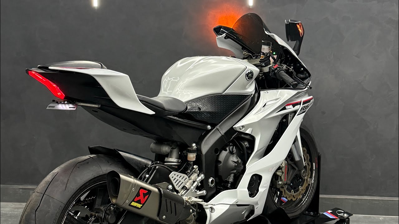 FINALIZAMOS A YAMAHA R6 2019, ESTÁ PRONTA😍