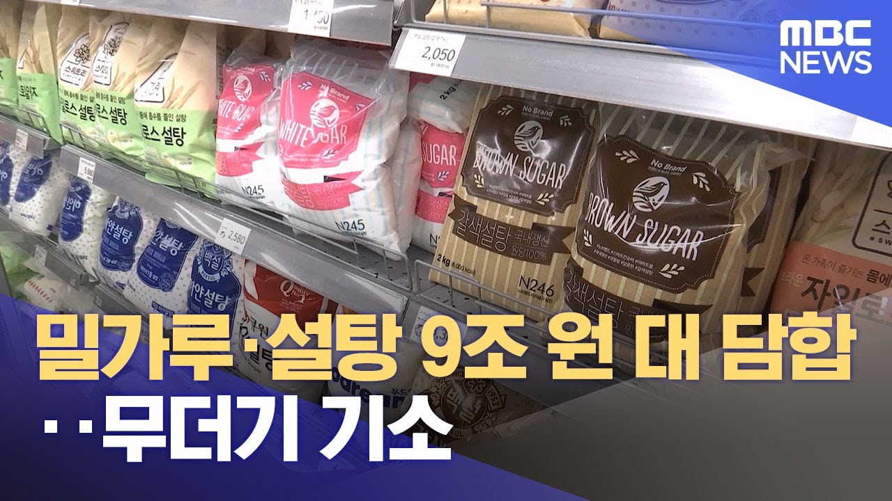 밀가루·설탕 9조 원 대 담합‥무더기 기소 (2026.02.02/12MBC뉴스)