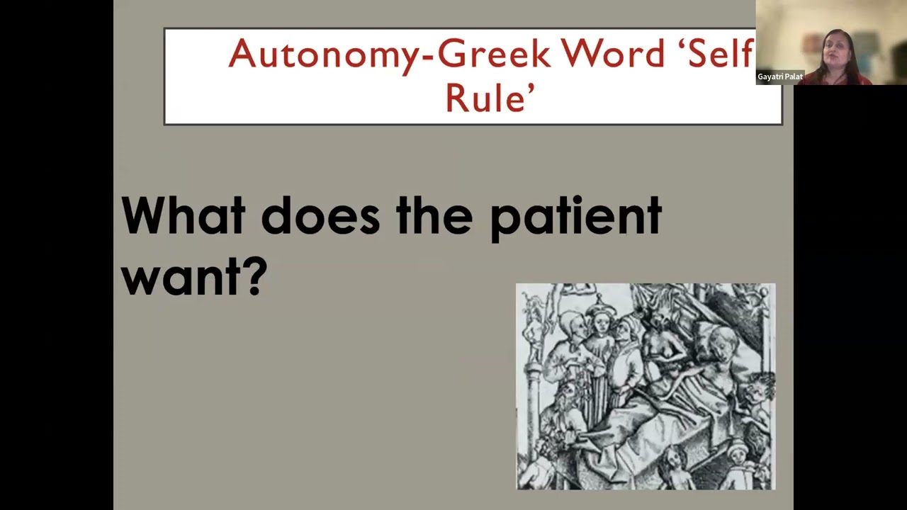 6th March: Medical Ethics and End of Life Care