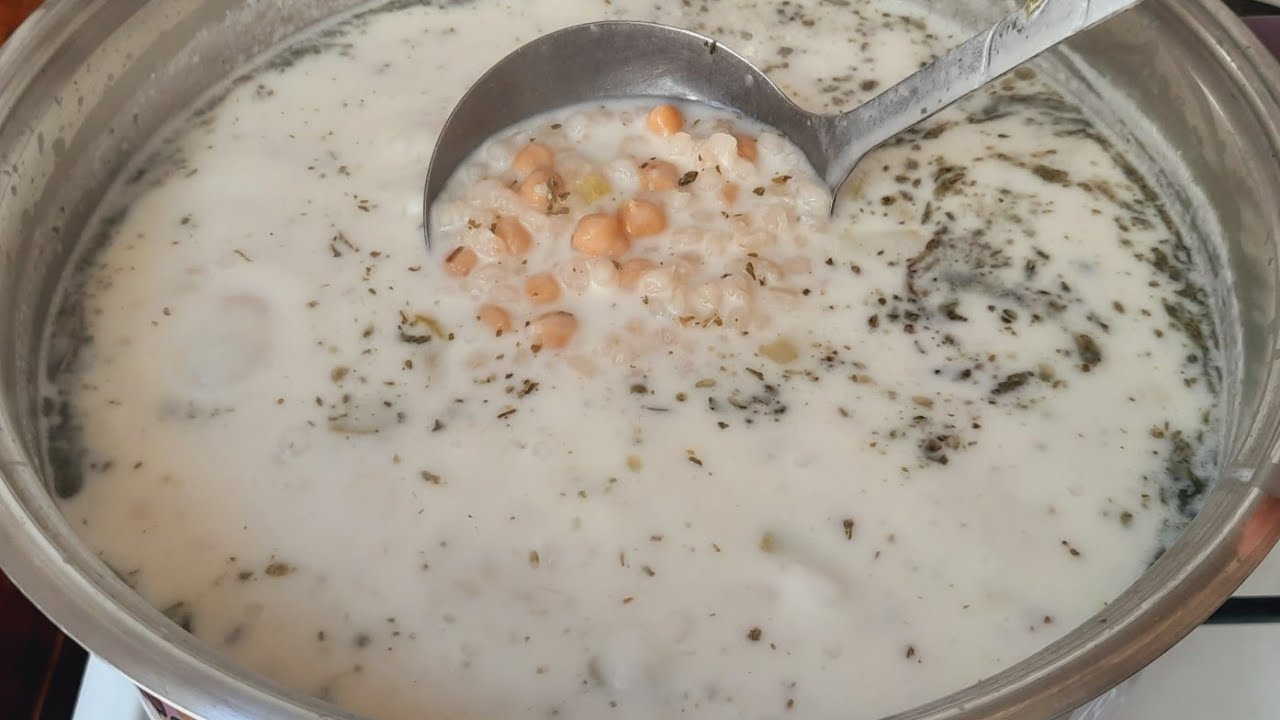 🔴HASTAYI AYAĞA KALDIRAN ÇORBA✋AYRAN AŞI (GIRAR,MEHİR) ÇORBASI Tarifi 💯 yöresel lezzet
