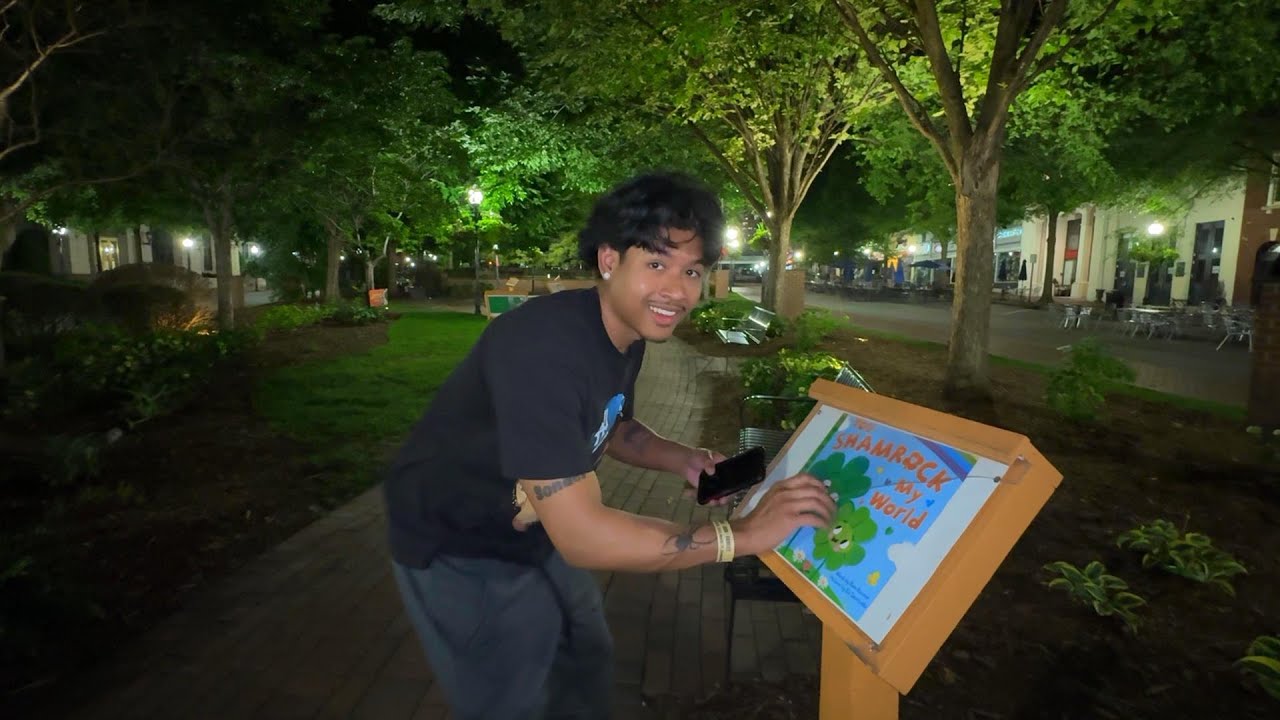 ASMR IN PUBLIC AT 3 AM (DOWNTOWN) *caught lacking*