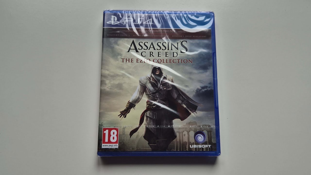 Assassin's Creed The Ezio Collection PS4 Unboxing