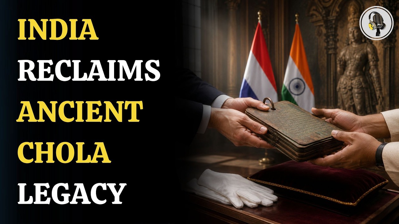 Netherlands Returns 11th Century Chola Copper Plates to India During PM Modi Visit | WION Podcast