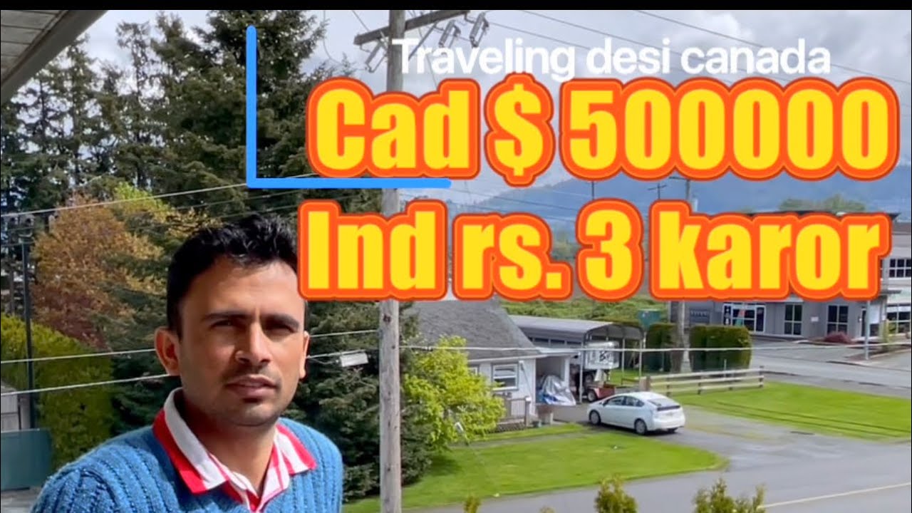 500k $ apartment in B.c Canada 🇨🇦 beautiful view | Traveling Desi canada