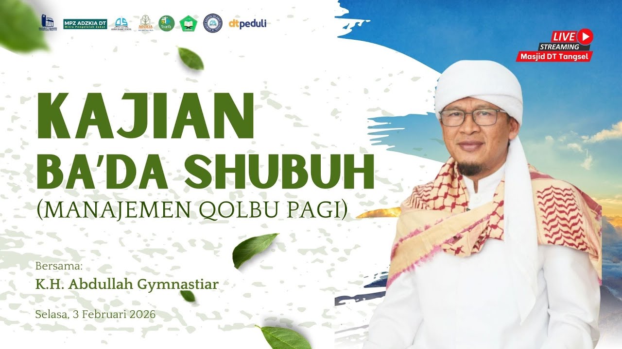 MQ Pagi bersama Aa Gym di Masjid Daarut Tauhiid (Al-Hadi) Tangerang Selatan