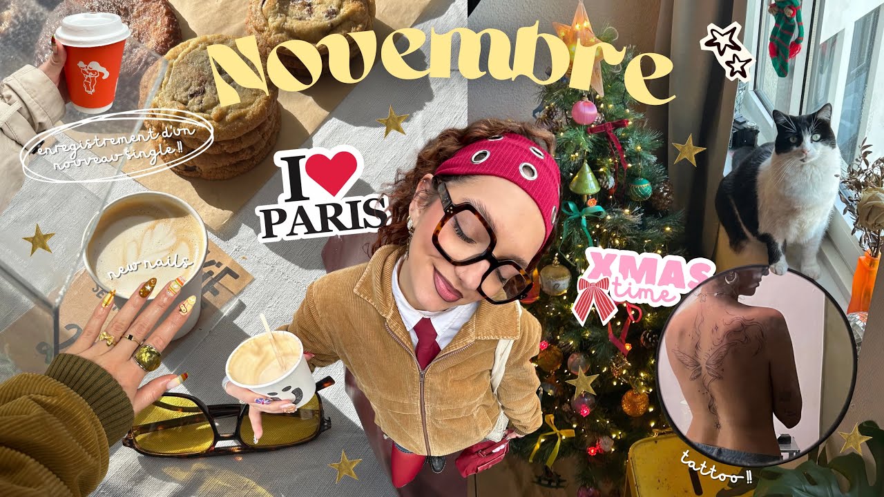 MON MOIS DE NOVEMBRE: MARCHÉ, PARIS & NOUVEAU SINGLE (automne vibe ) 🧣⭐️🍂