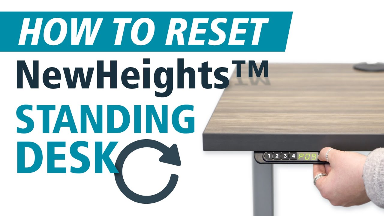 How to Reset your Electric NewHeights™ Standing Desk from RightAngle™ Products