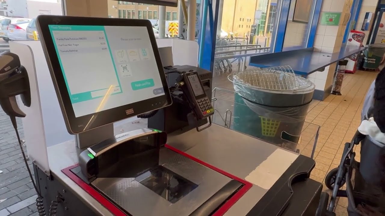 🇬🇧Lidl Supermarket self checkout with me ll Lidl Supermarket, London