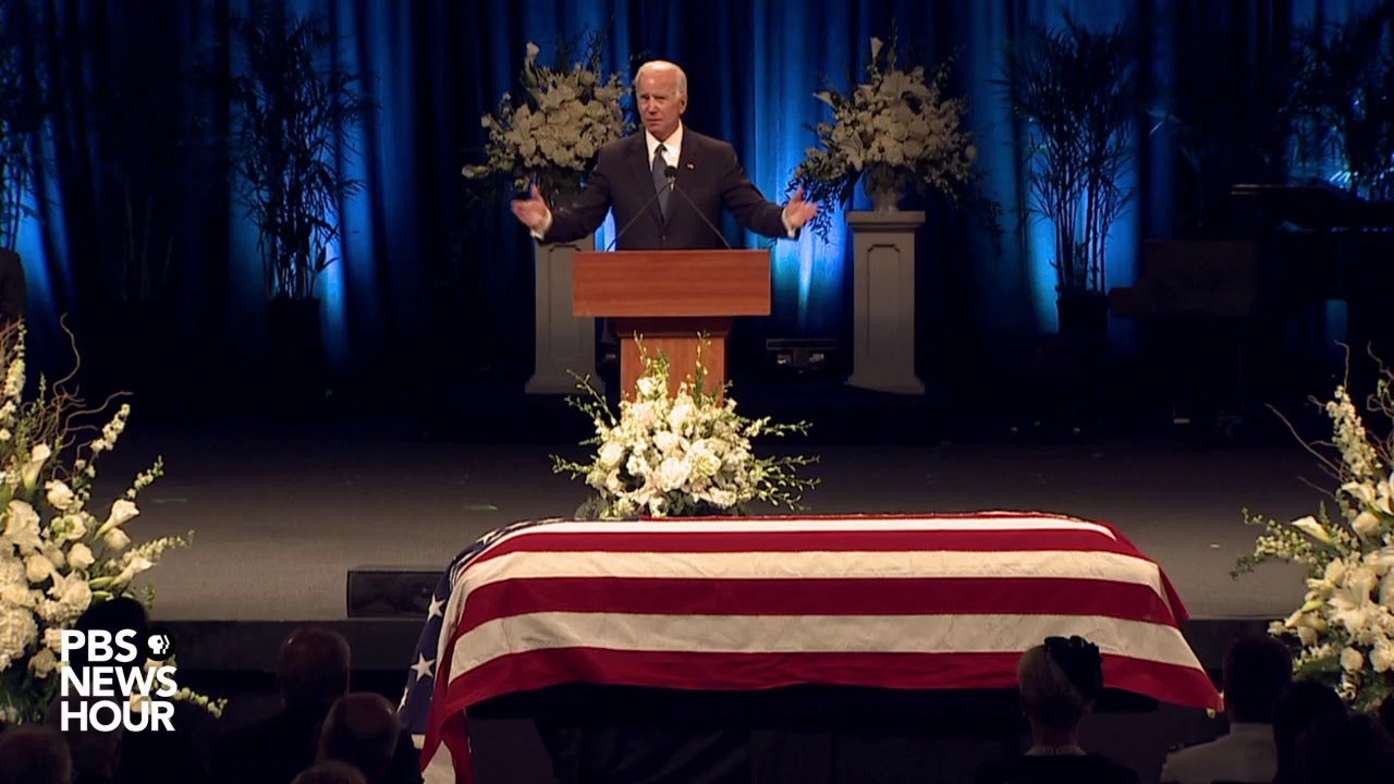 Watch Joe Biden’s full eulogy at John McCain’s memorial service