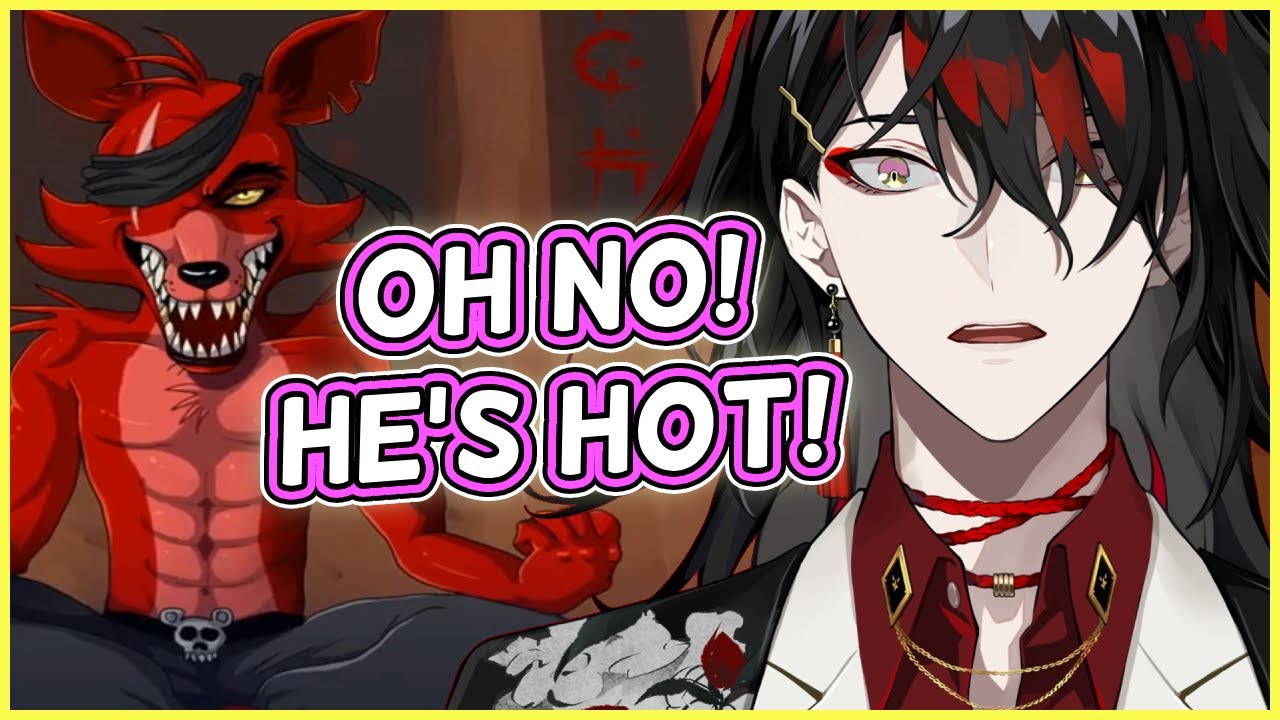 Vox CONFUSED Reaction to the FNAF Anime Cutscene! 【NIJISANJI EN   Vox Akuma】