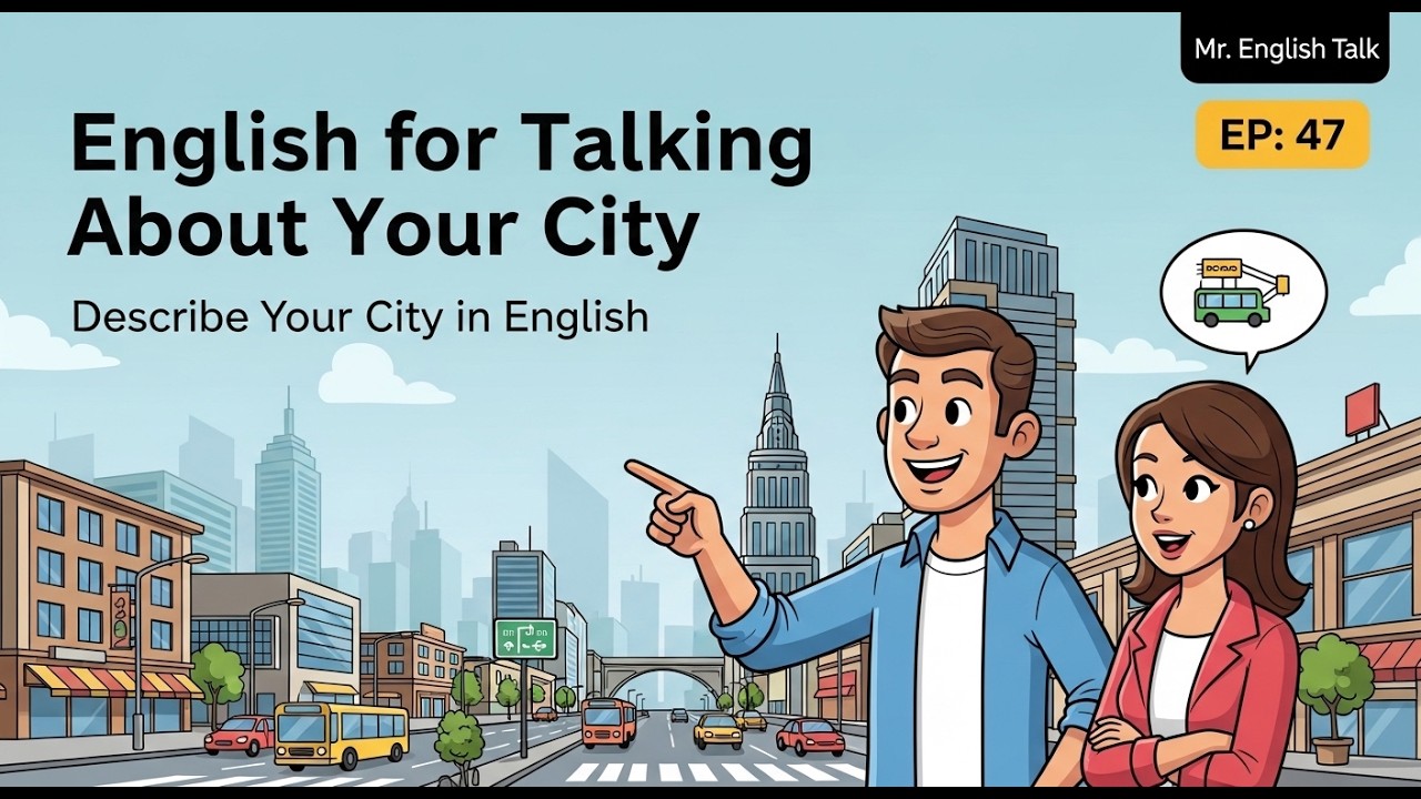 Speak English About Your City | Beginner Lesson  #englishlearning#speakenglish#englishfluency