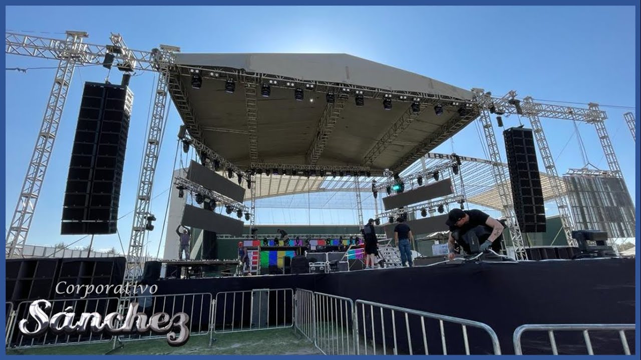 CORPORATIVO SANCHEZ | GRUPO QUINTANNA EN VIVO | ING CARLOS GARCIA | L-ACOUSTICS | LITE TEK