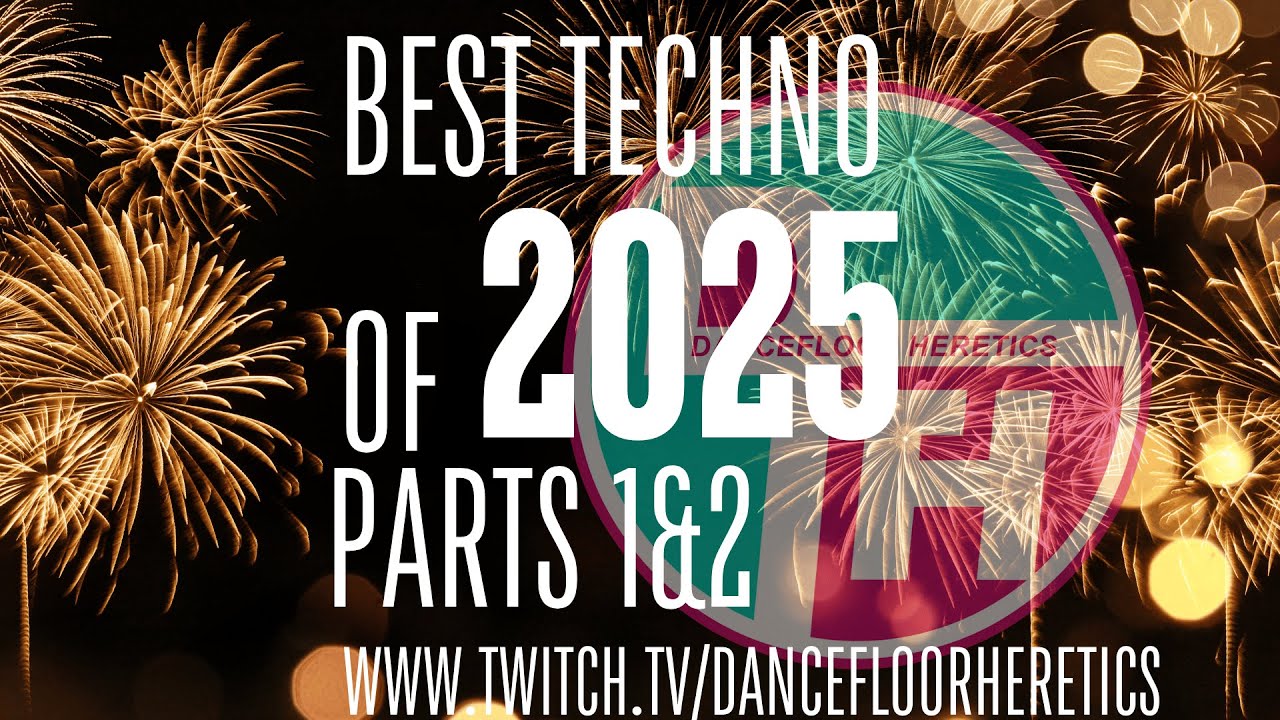 Best Techno of 2025 Parts 1&2 4 hour live mix