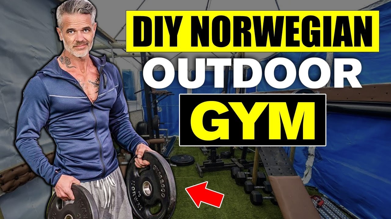 Norwegian Outdoor Home Gym Tour || Garage Gym Life Media