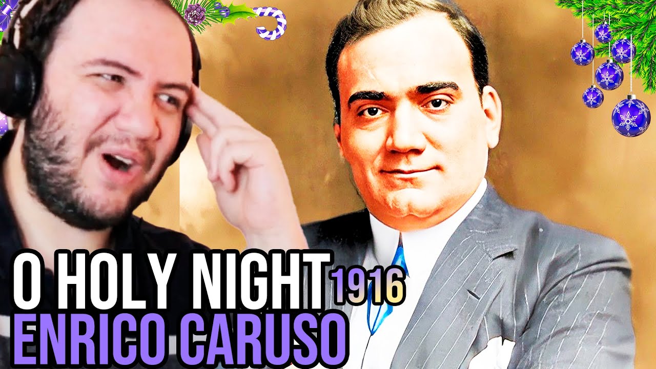 Enrico Caruso - Cantique de Noël Reaction (O Holy Night) (1916) First Time Hearing - PAUL REACTS