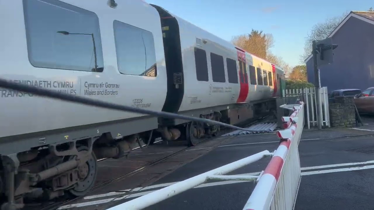 Pencoed Level Crossing (Bridgend) Saturday 10.01.2026