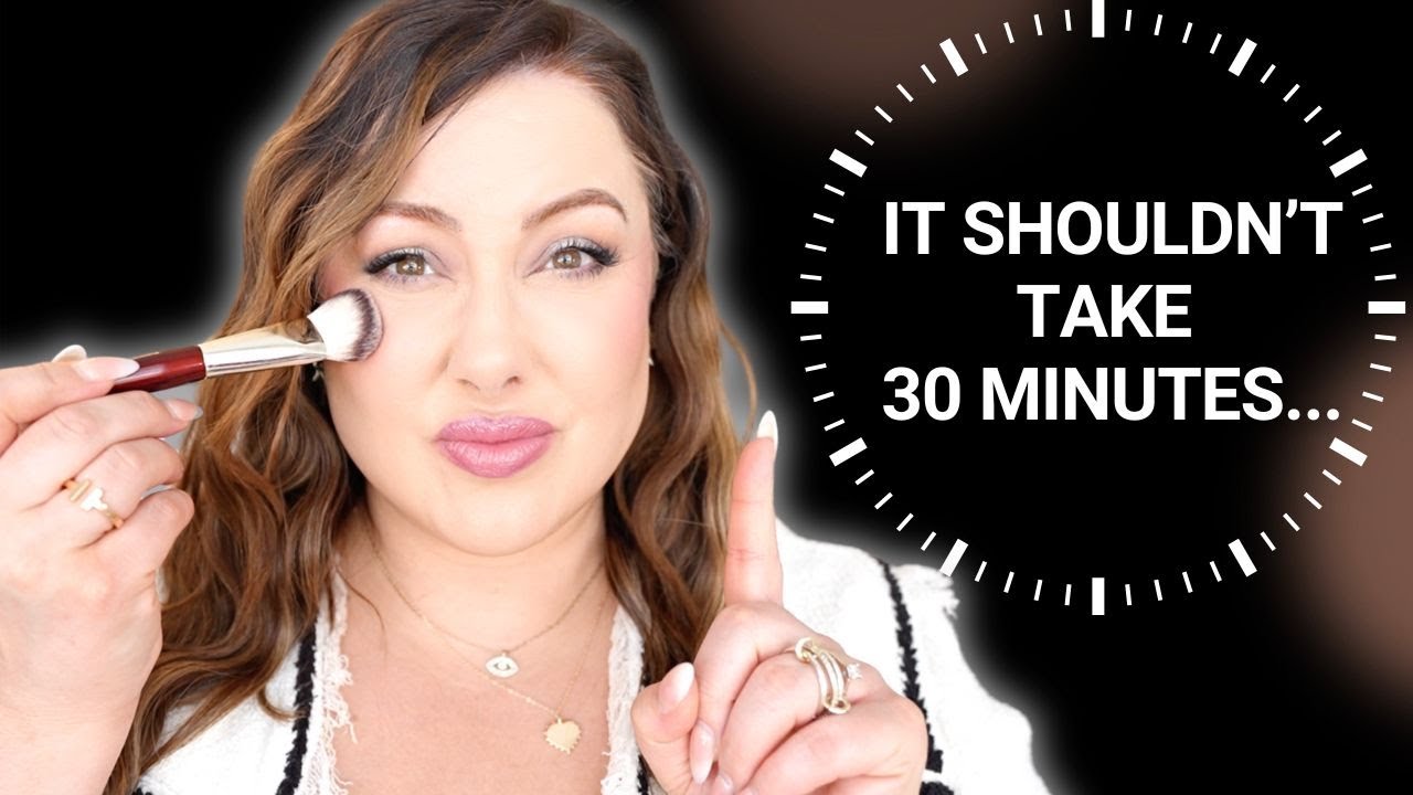 5-minute makeup for busy women that OUTSMARTS TIME (No More Stress 😥)