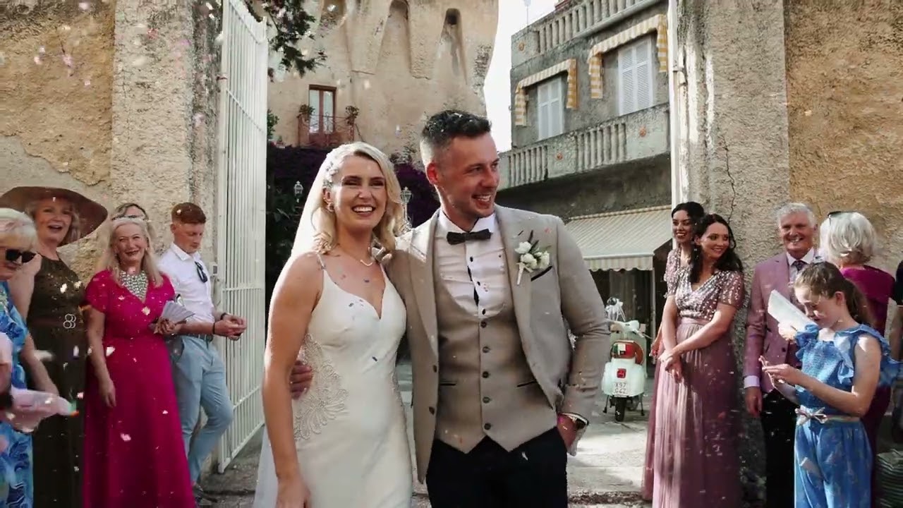 Wedding in Santa Maria Di Castellabate, Italy.