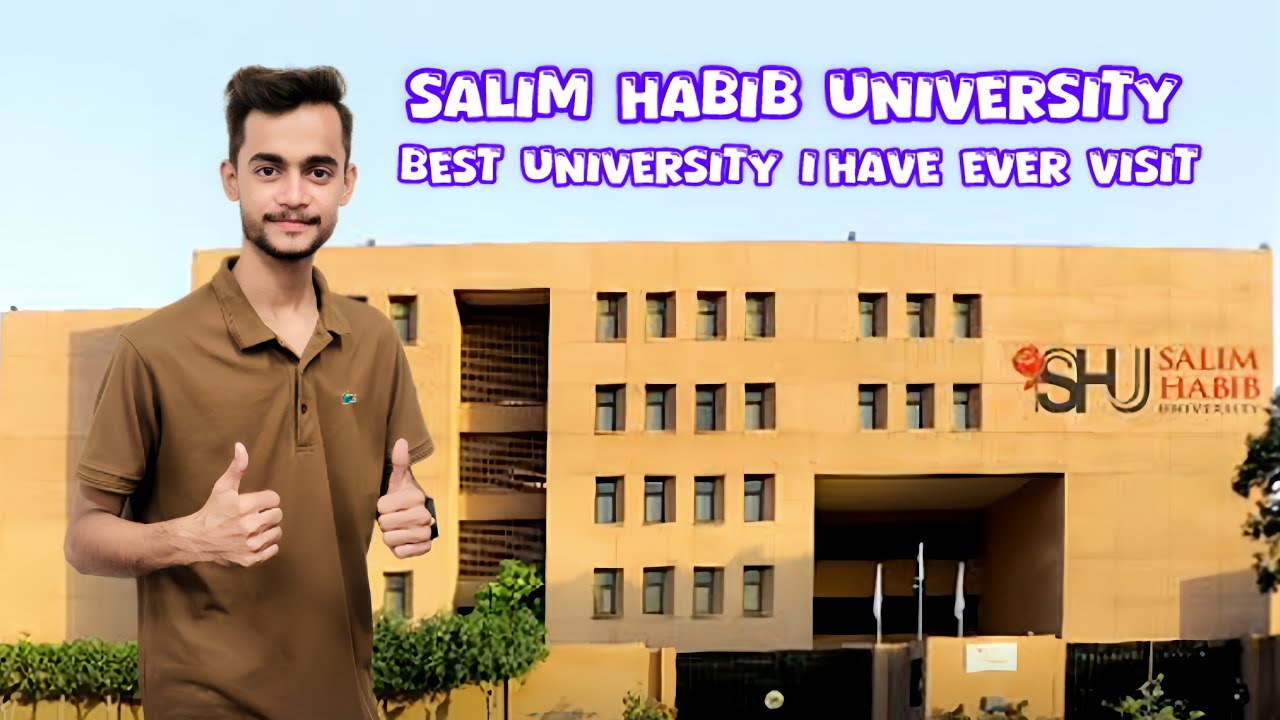 Salim habib university l Best university I have ever visit 2024 l #usmanidrees #salimhabibuniversity