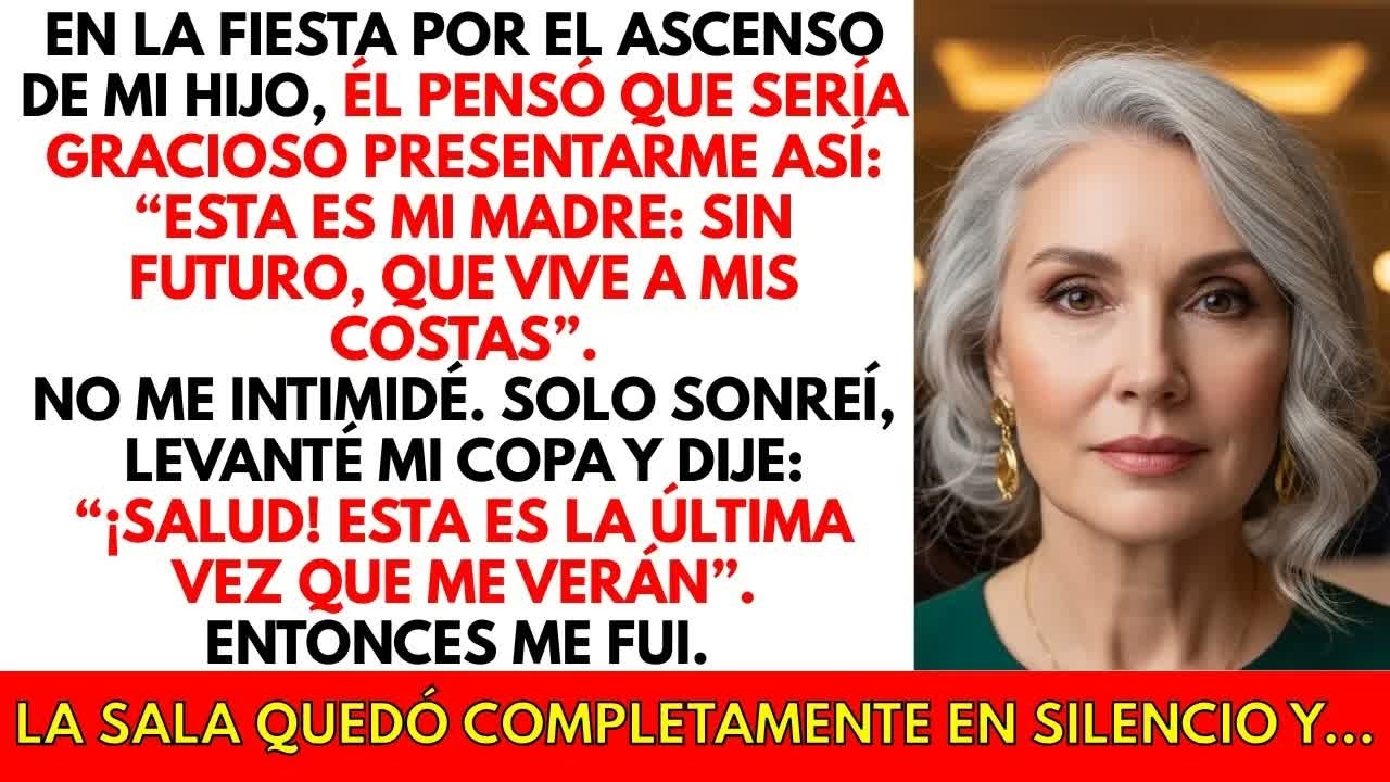 Mi hijo se burló de mí, llamándome inútil — entonces le conté quién era yo en realidad…