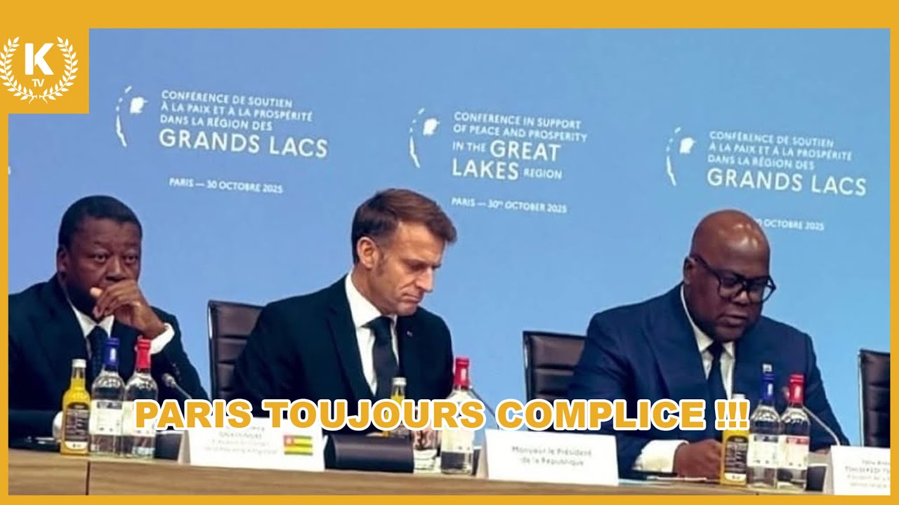 URGENT: ANALYSONS  SUR LA CONF&Eacute;RENCE DE PARIS ! (10/31/2025)