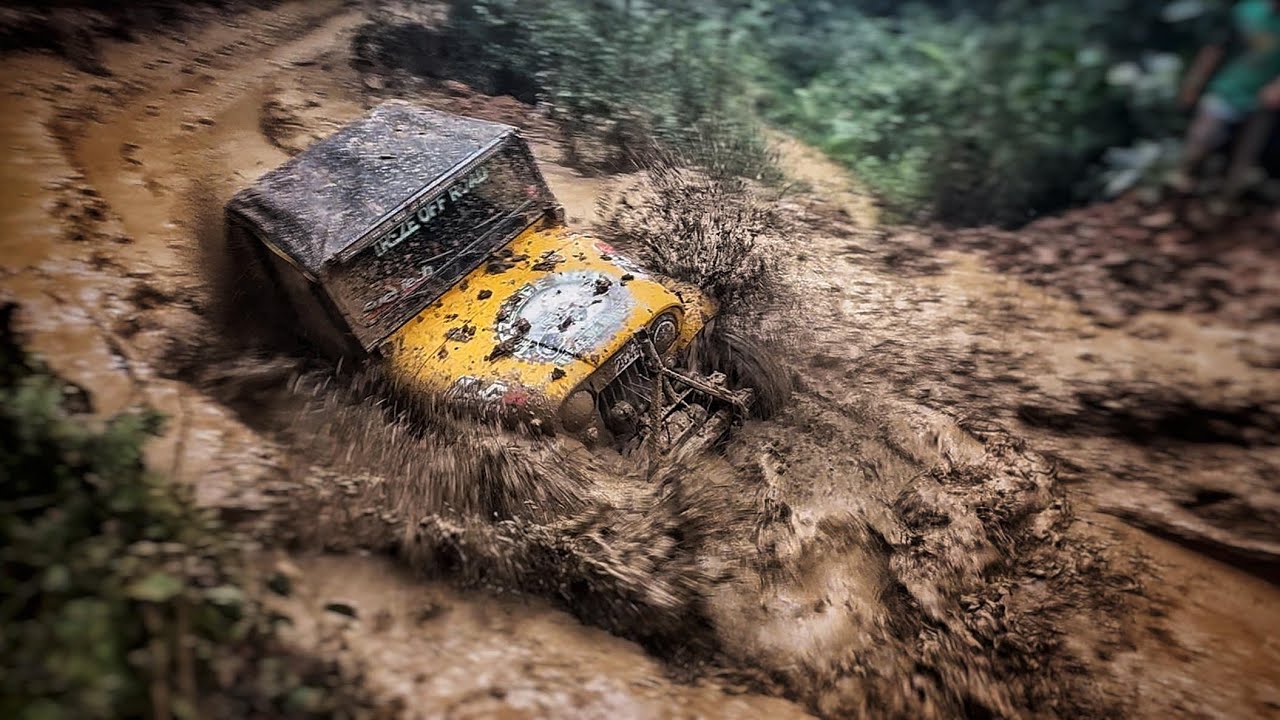 TRILHA 4x4 PESADA Jeep clube da montanha Sideropolis SC