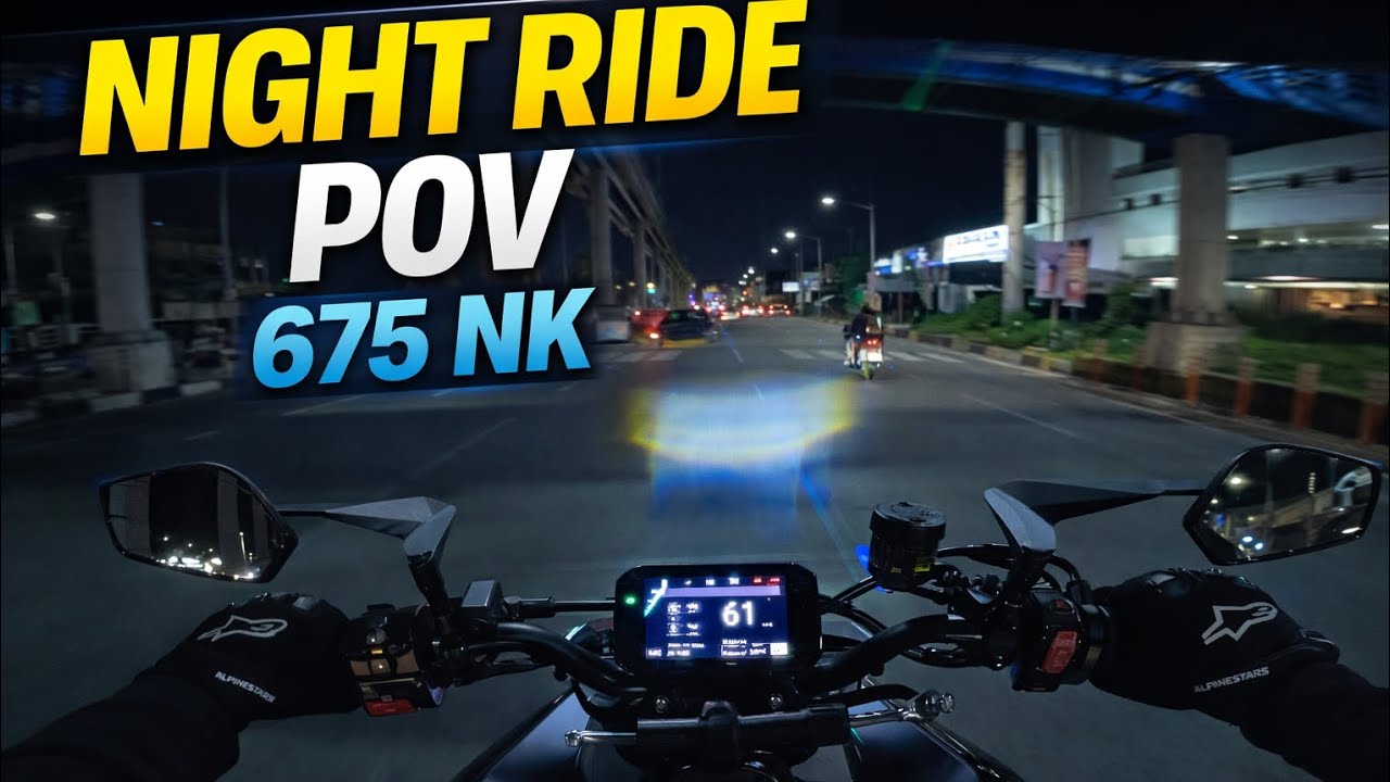 Just me and my 675 NK | NO TALK | POV 
