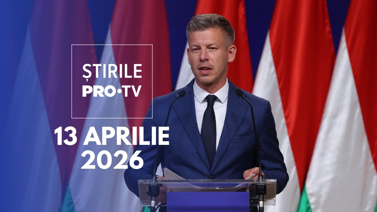 Știrile PRO TV - 13 Aprilie 2026 | Viktor Orban, &icirc;nvins după 16 ani &icirc;n Ungaria