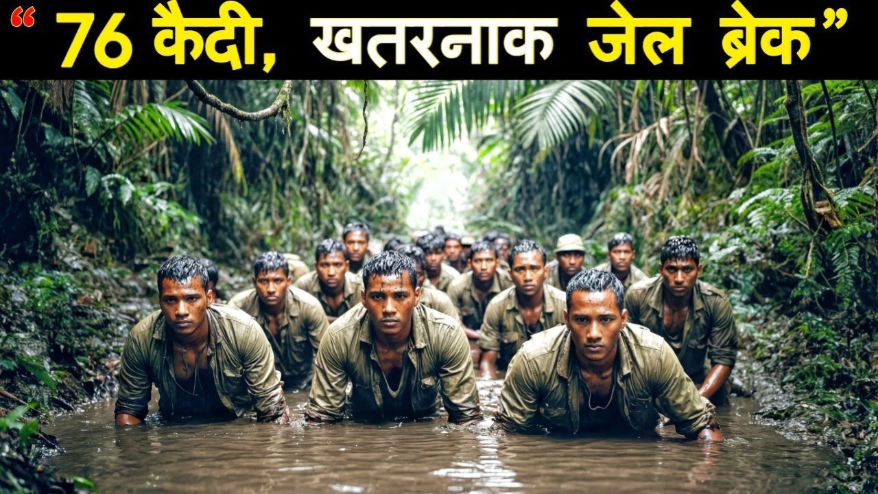76 कैदियों का नामुमकिन Jail Break | दिमाग हिला देने वाला Masterplan Survival Story
