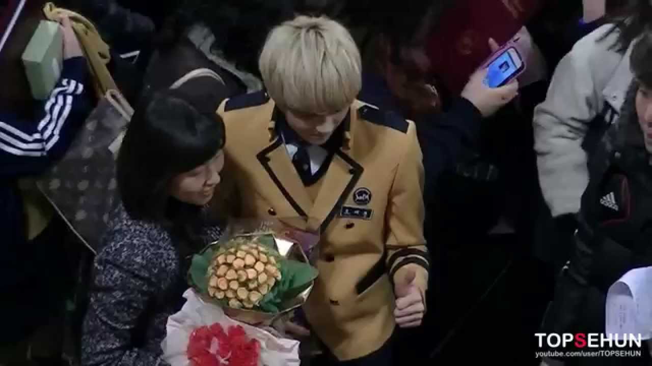 20130207 서울공연예술고 졸업식 - SEHUN's future is ready to shine!!!