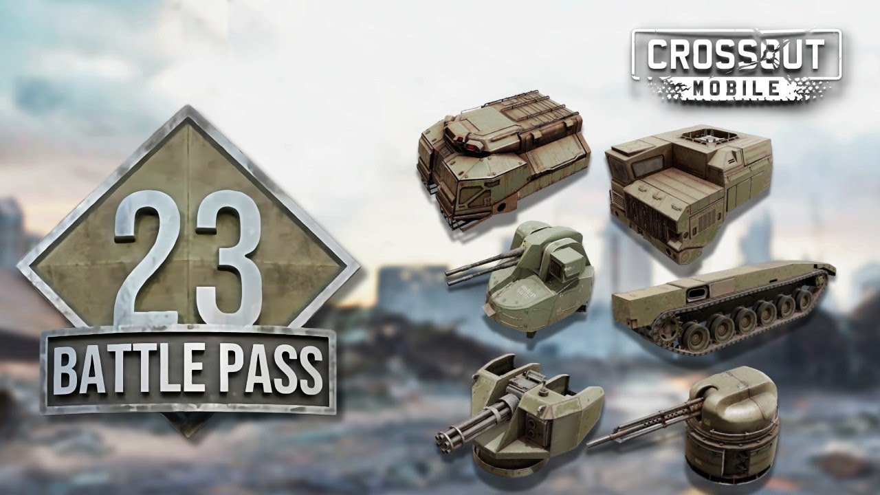 New Battle Pass Season 23 • Update 1.33.0 • Balance Changes • Crossout Mobile