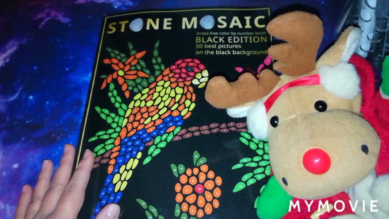 Stone mosaics Black Background Edition, Flipthrough and Review.