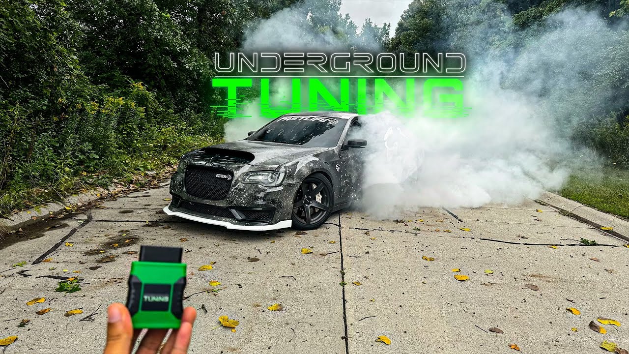 INSANE DRIFT TUNE ON MY HELLCAT JAILBREAK CHRYSLER...