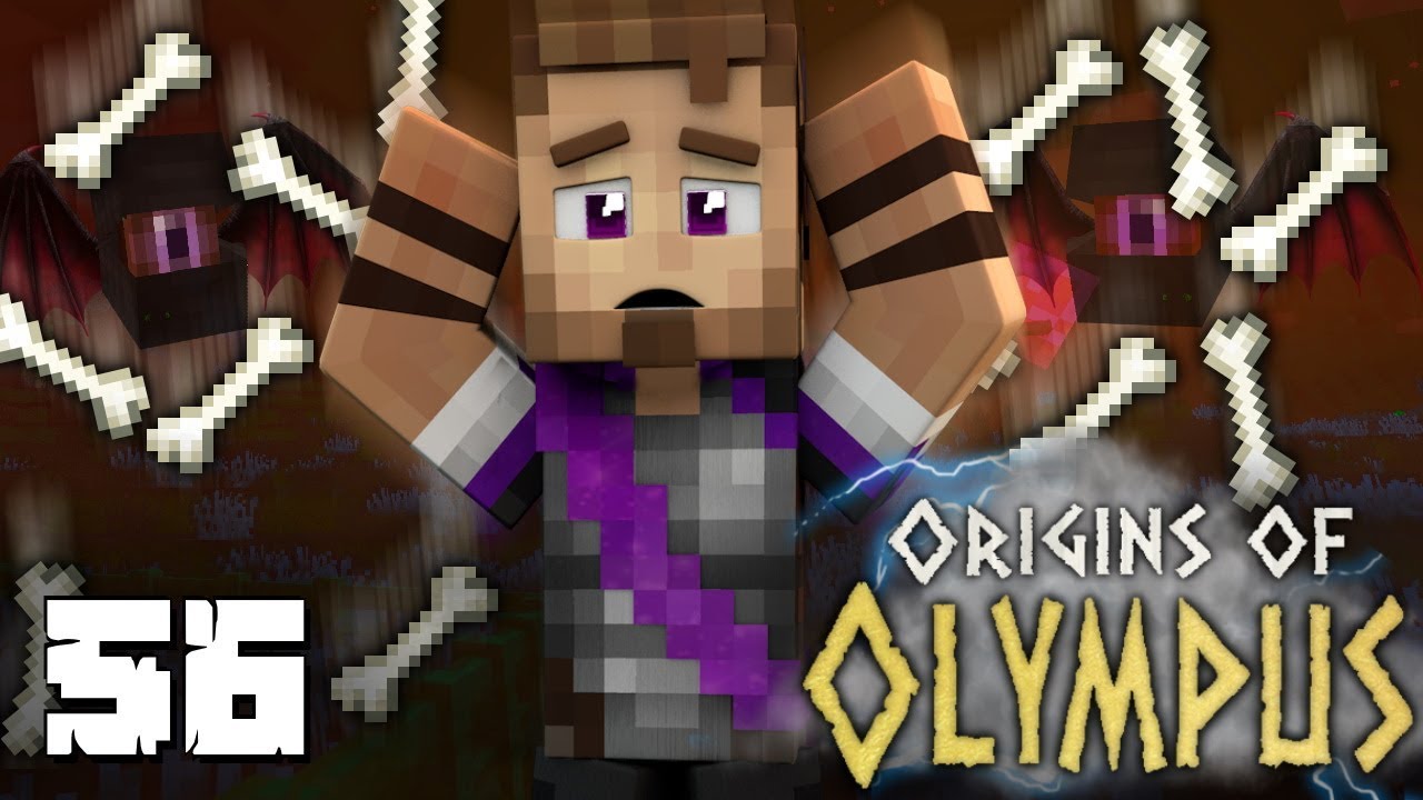 Origins of Olympus: A RAIN OF SHADOWS! (Percy Jackson Minecraft Roleplay SMP)