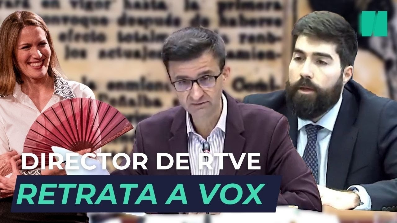El director de RTVE RETRATA a un diputado de VOX cuando intenta atacar a SILVIA INTXAURRONDO