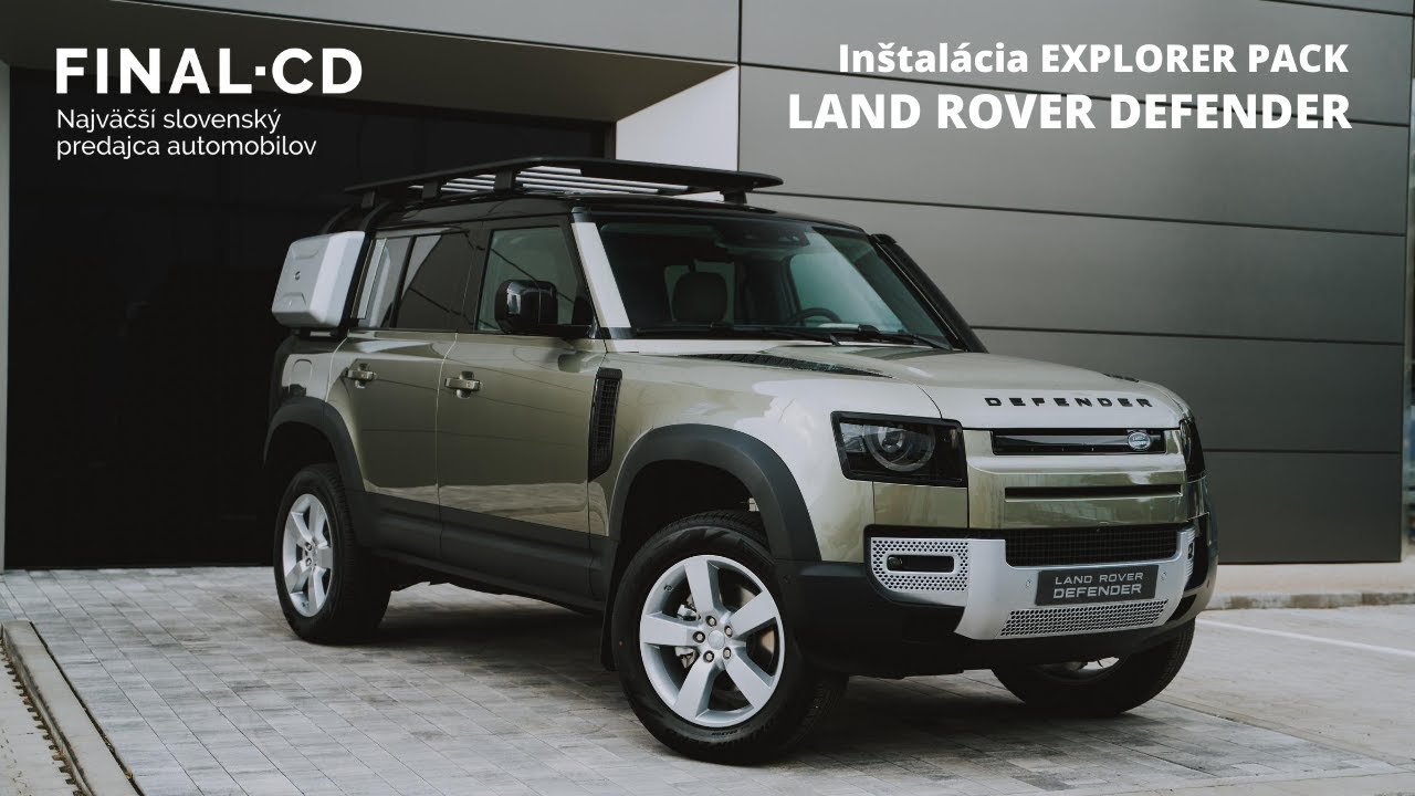 EXPLORER PACK LAND ROVER DEFENDER | Jaguar Land Rover Zilina