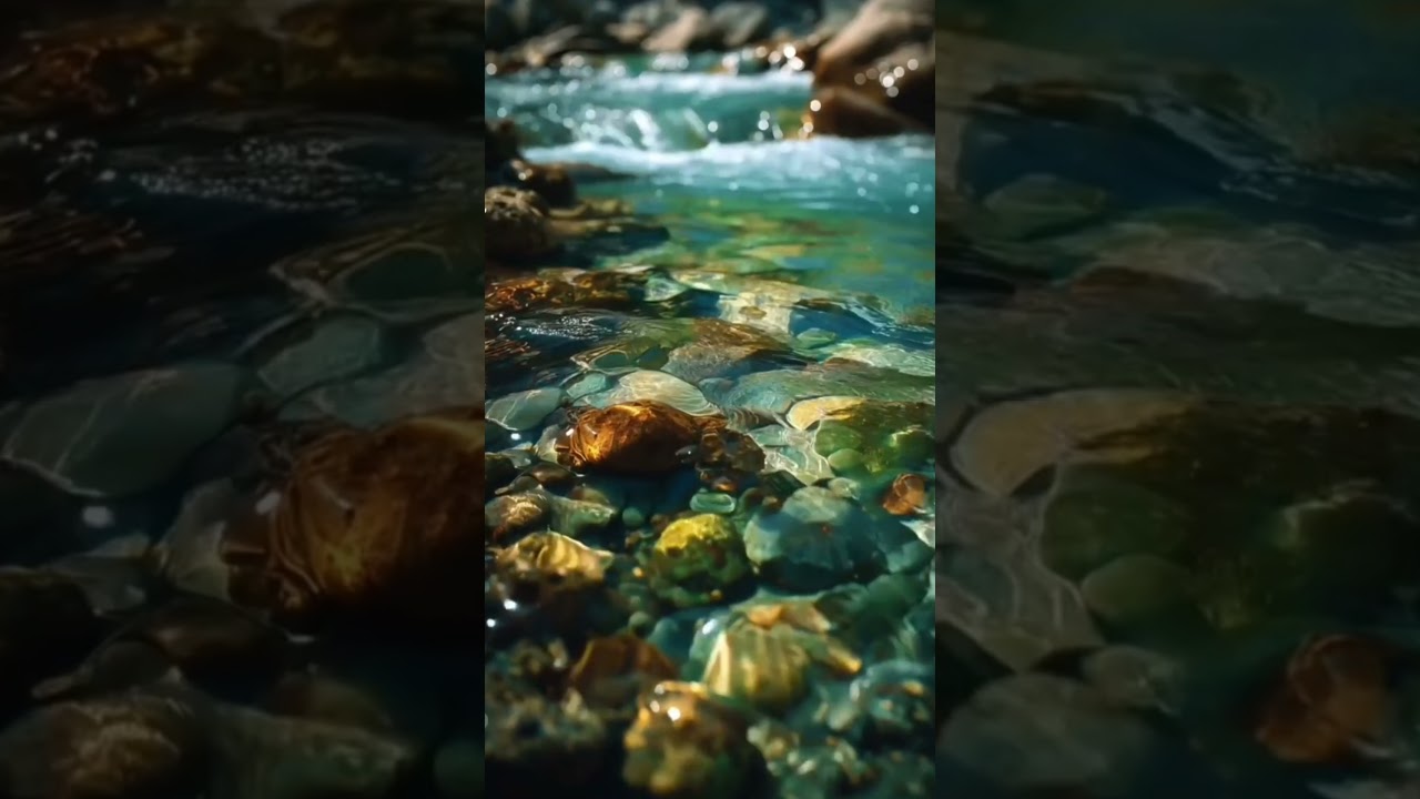 Forest River Sounds for Deep Sleep No Music, Natural White Noise