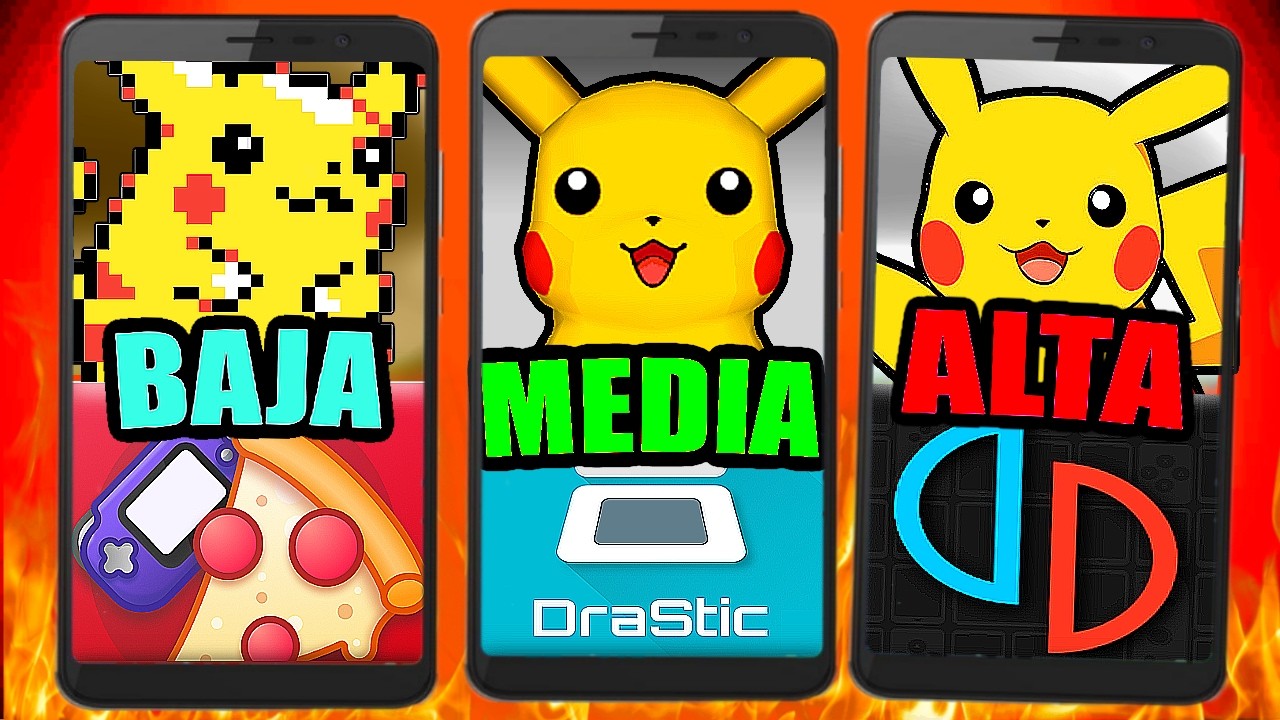 TODOS los POKEMON para EMULAR en ANDROID (Según TU GAMA)