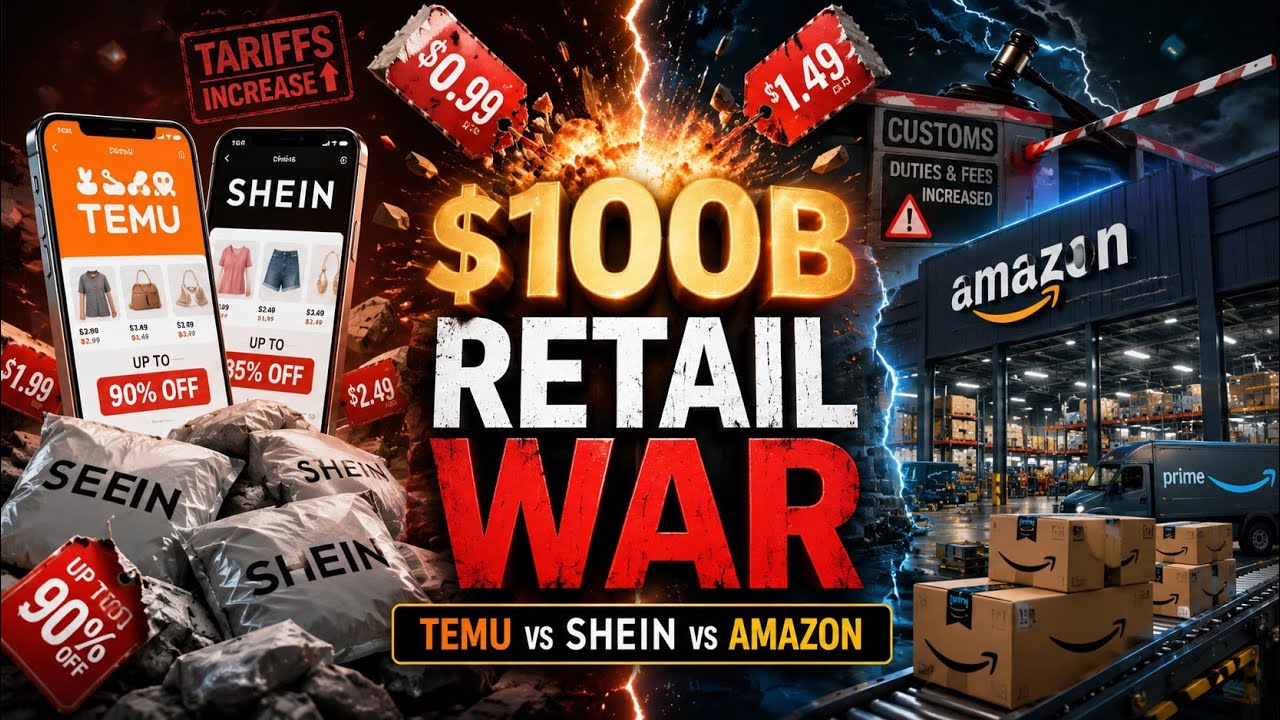 The $100 Billion Retail War: How Temu & Shein Forced Amazon to Change