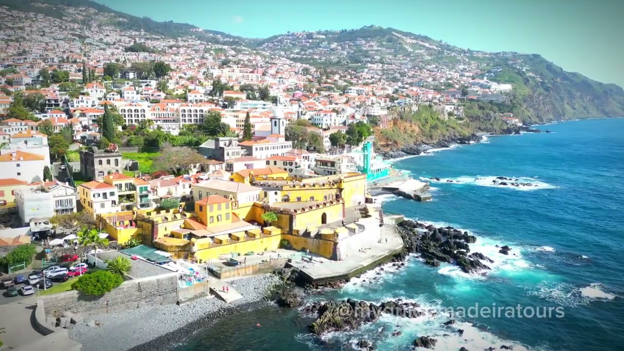 Funchal Drone Views 4K #madeiraisland #funchal