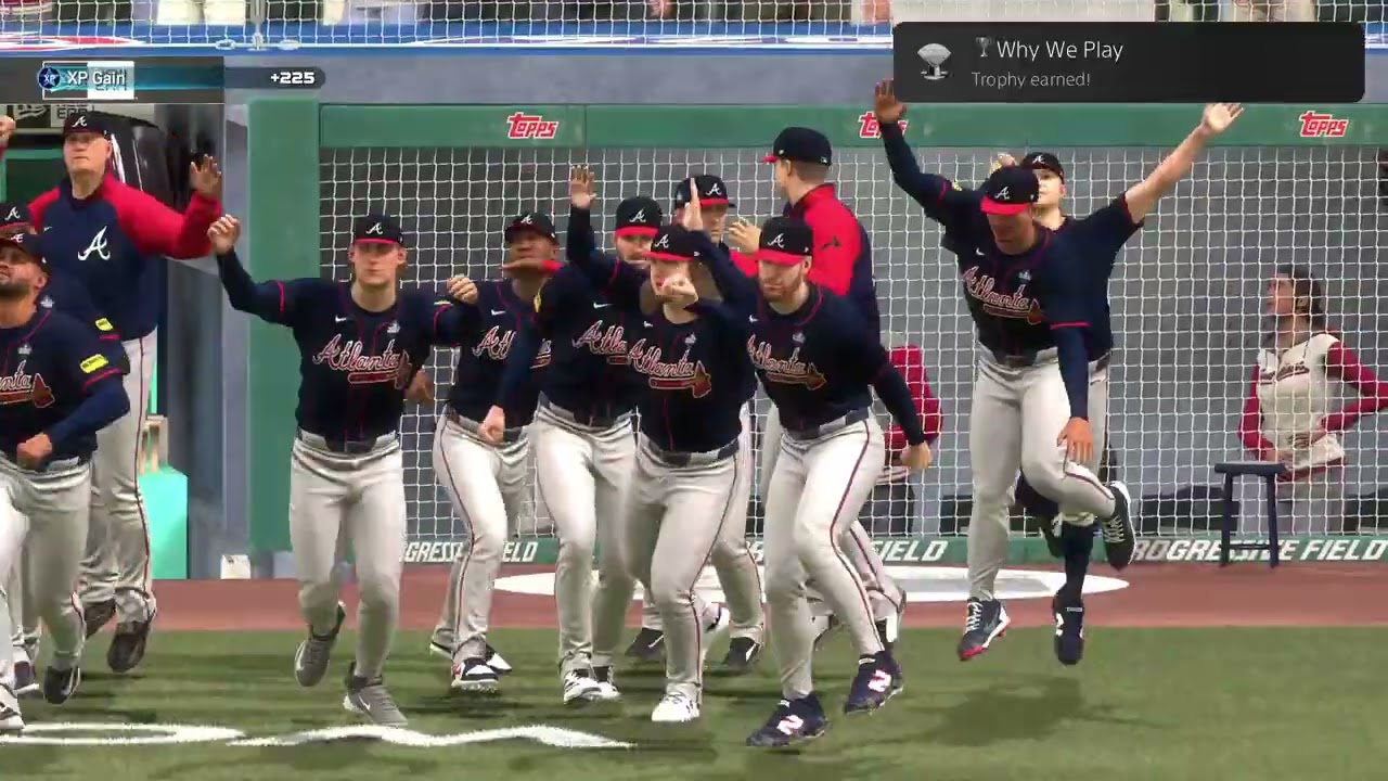 Braves Win the 2025 World Series on MLB The Show 25 | RTTS