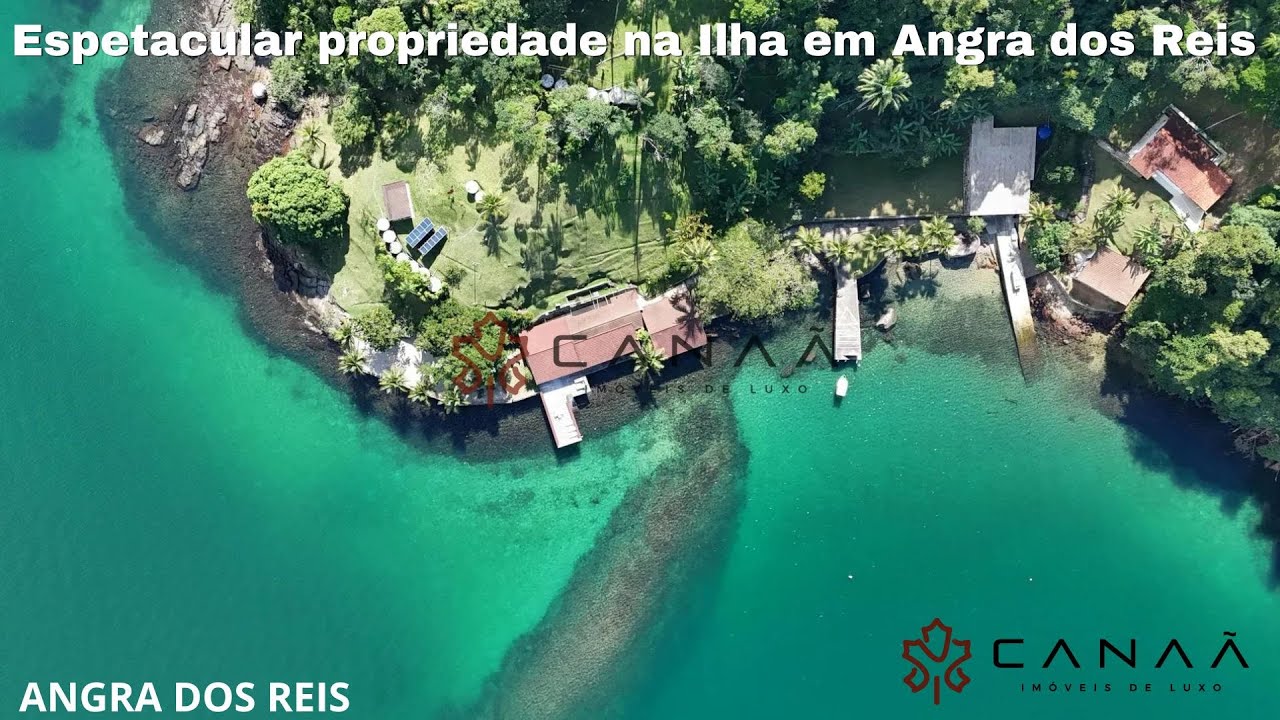 Espetacular propriedade na Ilha  – Paraíso Particular em Angra dos Reis - RJ