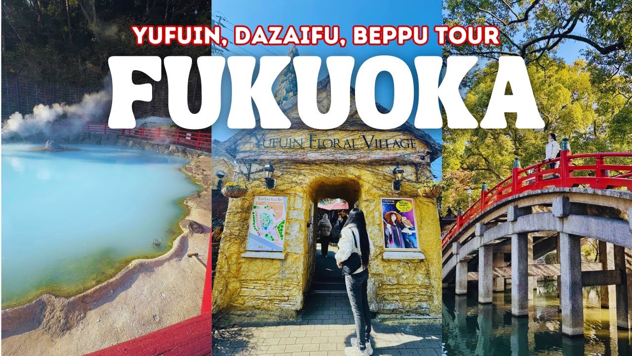 Fukuoka’s Epic Klook Tour 2025: Dazaifu, Yufuin & Beppu’s Hell Hot Springs!